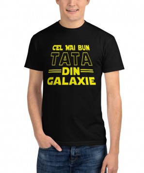 Tricou personalizat "Cel mai bun tata din Galaxie"