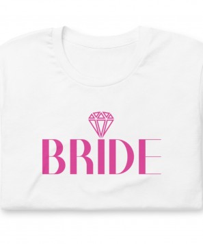 Tricou personalizat Bride Pink Diamond